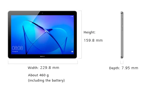 HUAWEI Honor MediaPad T3 10, планшет Honor Play с глобальной прошивкой, 2, 3 ГБ, 32 ГБ, планшетный ПК Snapdragon 425, четырехъядерный процессор, Android 7,0