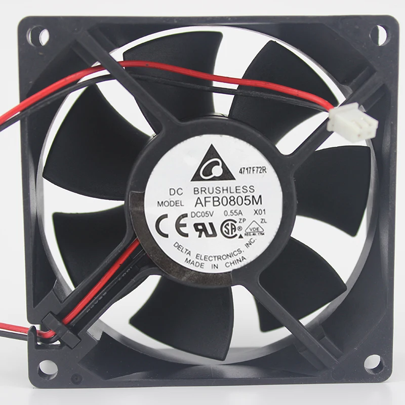 

8cm AFB0805H AFB0805L AFB0805M 8025 5V cooling fan 80*80*25MM