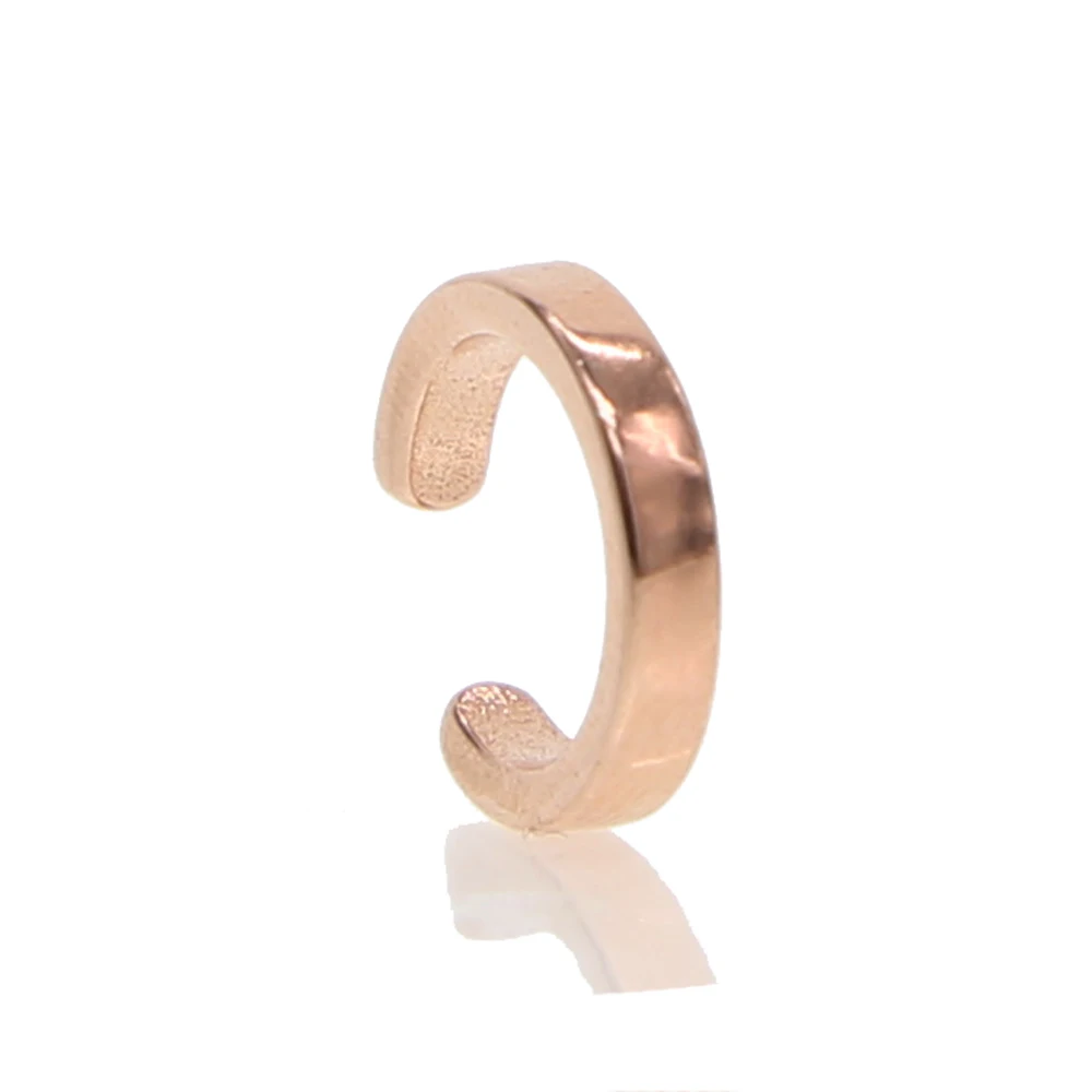 Женские серьги клипсы манжеты из полированного серебра 925 пробы с 3 вида цветов