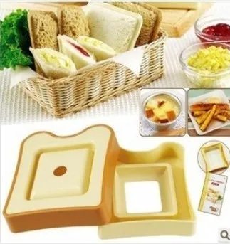 DUH удобный сэндвич мейкер контейнер для тостов Карманный хлеб формы торта машина