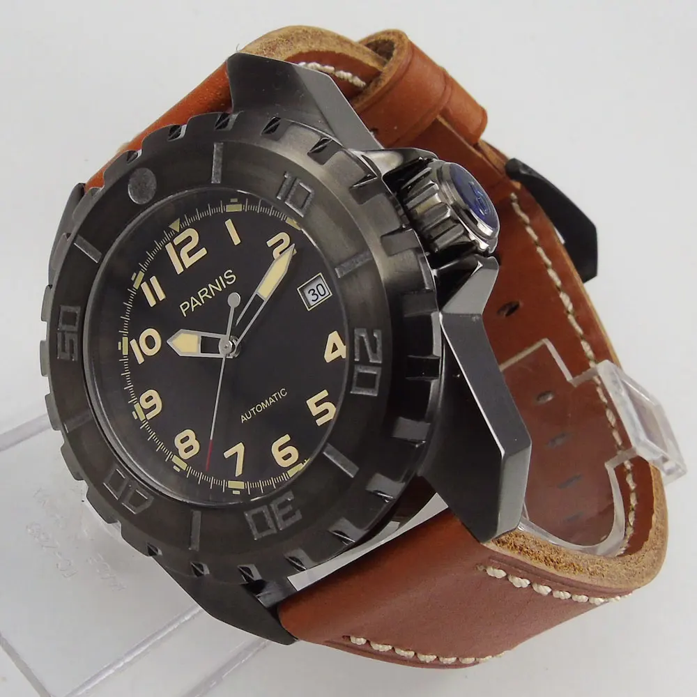 Мужские часы с автоматическим механизмом 45 мм черный циферблат|watch men|watch men watchwatch