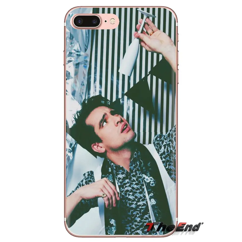 Брендон урие Паника! Силиконовый чехол для телефона на диско iPod Touch Apple iPhone 4 4S 5 5S SE