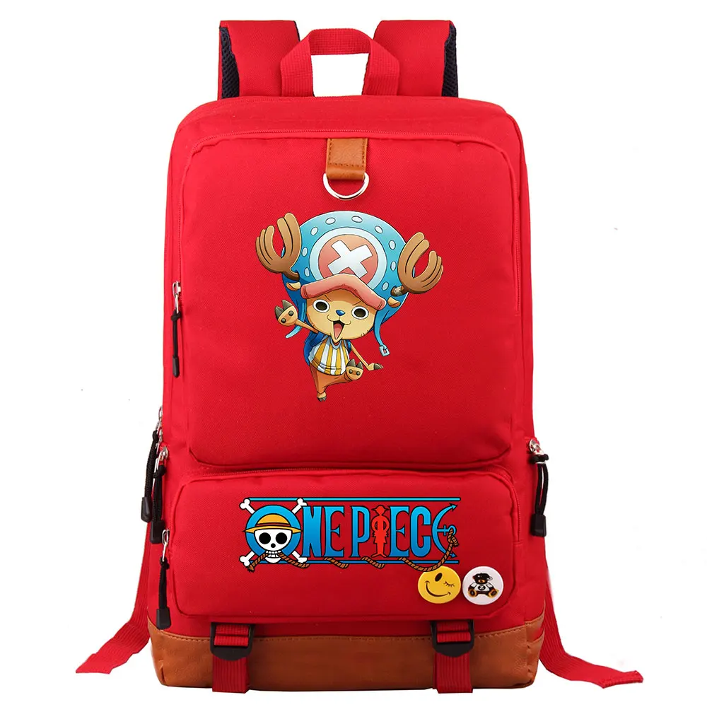 Подарок Мультяшные комиксы аниме Череп одна штука школьная сумка для мальчиков и