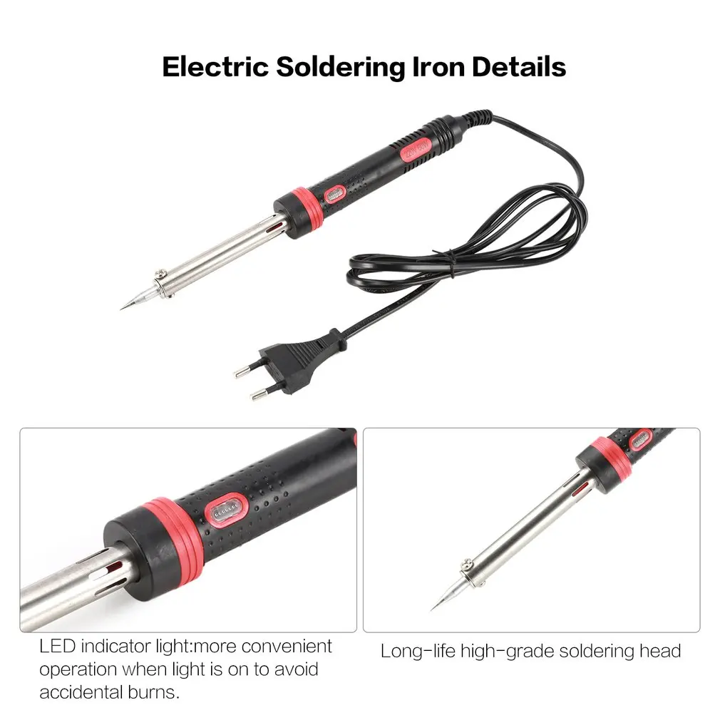 60 Вт Электрический паяльник сварочный припой электрический тепловой карандаш