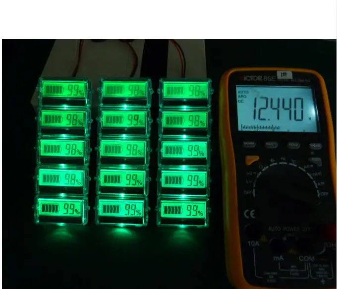 Индикатор заряда свинцово-кислотных аккумуляторов с ЖК-дисплеем | Автомобили и