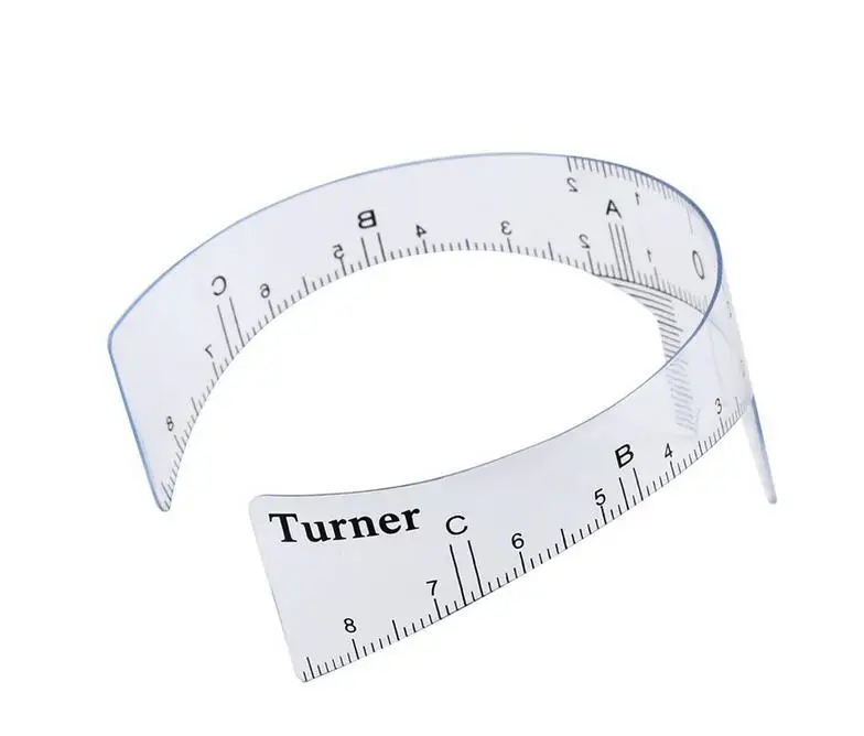 10 шт. пластиковая линейка для бровей | Красота и здоровье