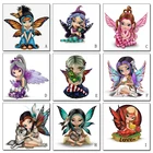5D DIY Алмазная вышивка ручной работы мультяшная серия Elf girl подарочный набор квадратная мозаика Стразы полностью Алмазная домашний декор вырез 187105