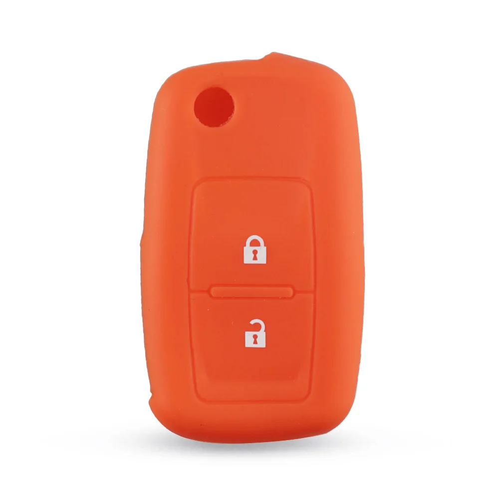 Силиконовый чехол KEYYOU для ключей автомобиля VW Golf Bora Jetta POLO Passat Skoda Octavia A5 Fabia SEAT Ibiza