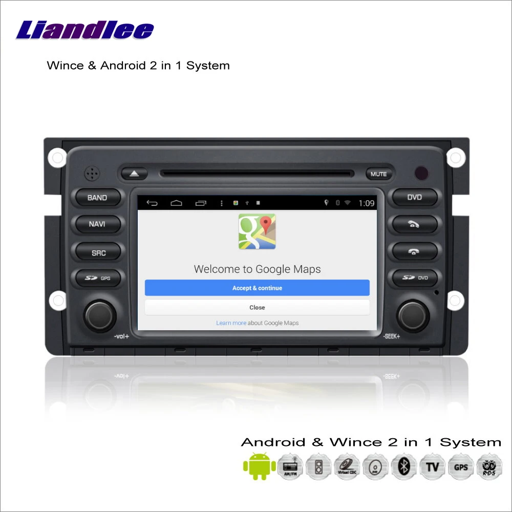 Liandlee Android Мультимедиа система для Smart Fortwo W451 2007~ 2013 радио BT CD DVD плеер gps Навигация Аудио Видео S160 система