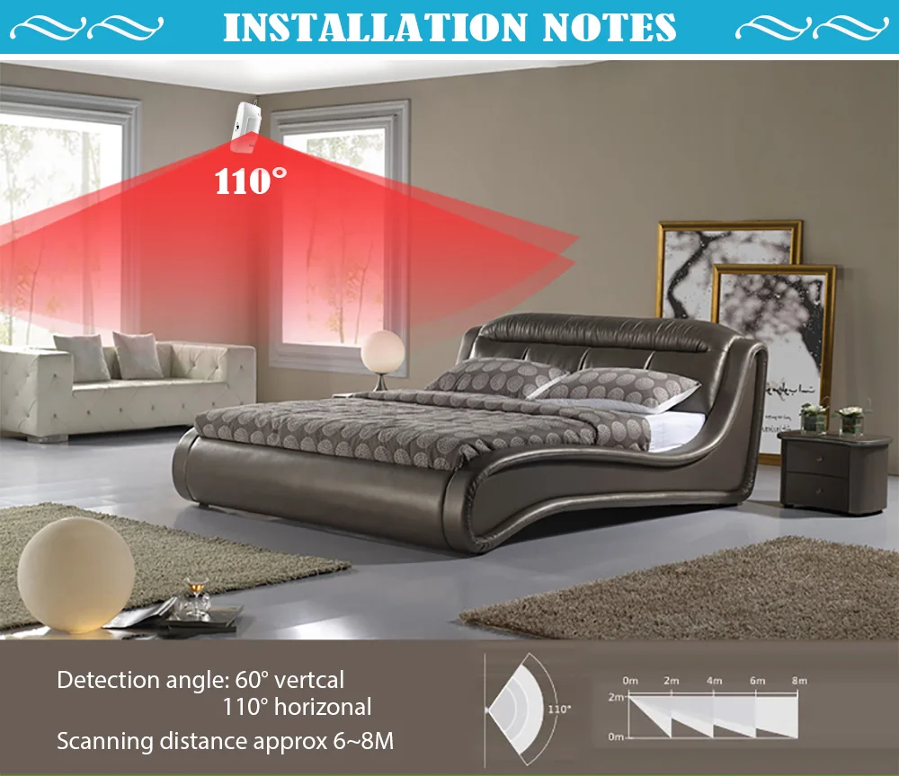 KERUI Wireless Intelligent PIR Motion Sensor Alarm Detector For 433MHz GSM PSTN Home Burglar Anti-Theft System Security | Безопасность и