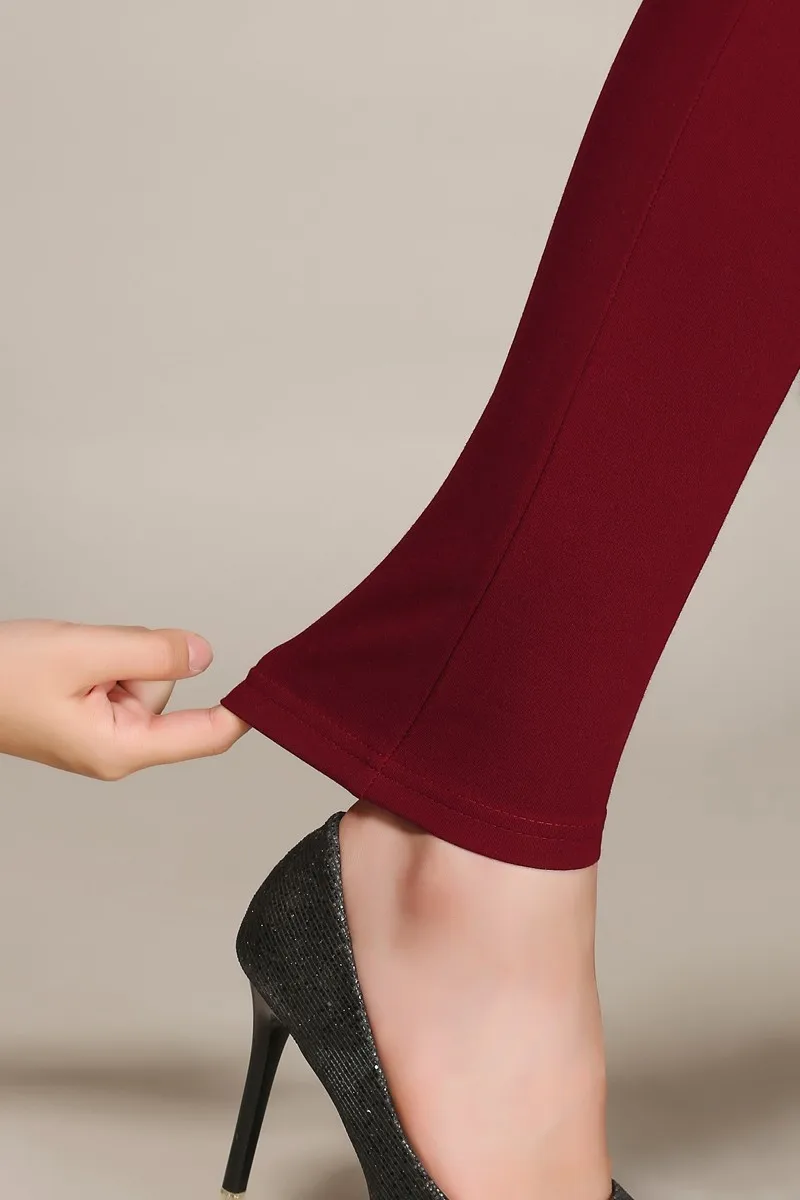 Женские брюки, весна, Summ, высокая талия, pantalon femme, узкие брюки для женщин, высокое качество, женские брюки палаццо