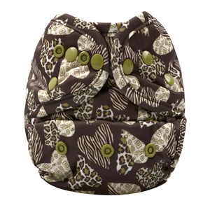 Wild Heart Jinobaby многоразовые детских подгузников из бамбука уходу за ребенком карманные пеленки fralda тренировочные брюки детские товары для новорожденных для 8- 38 фунта подгузники многоразовые бамбуковые подгузники - Цвет: Wild Heart