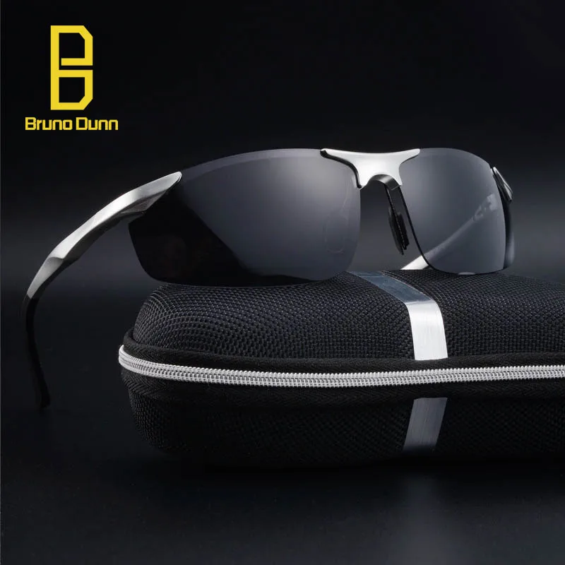 

Aluminum Magnesium Men's Sunglasses Polarized Blue Coating Mirror Sun Glasses Male oculos de sol masculino Eyewear Accessories