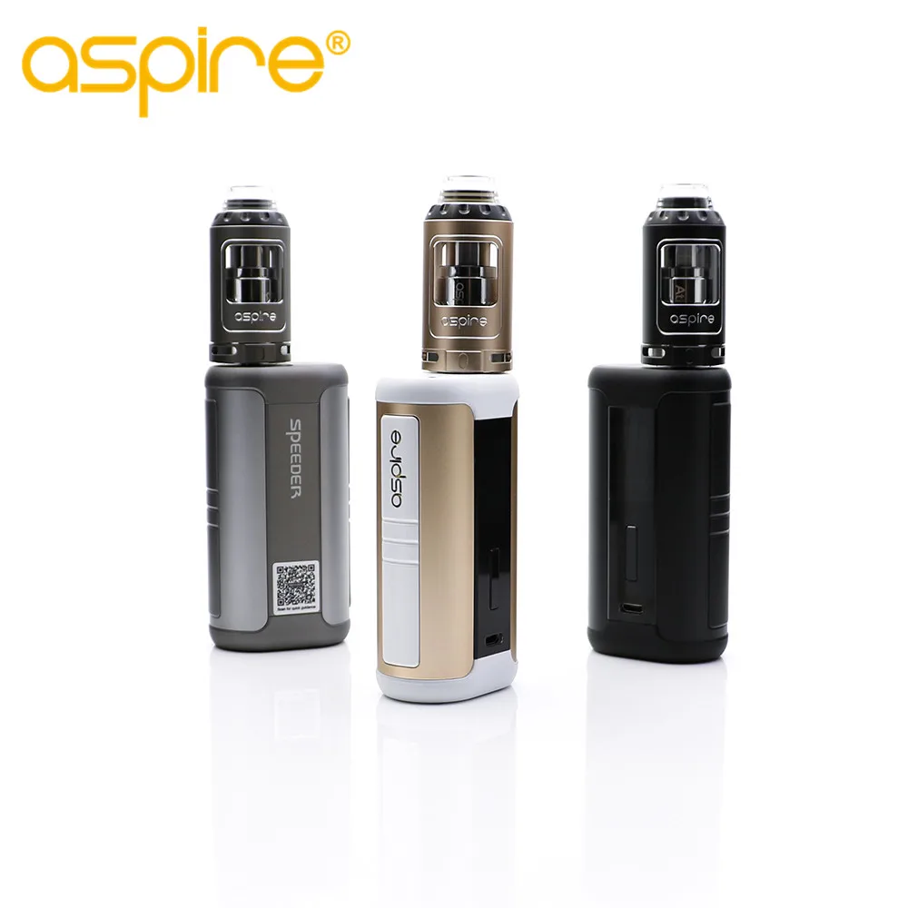 Оригинальный Aspire 200W Спидер комплект с aspire athos танк электронная сигарета TPD vape