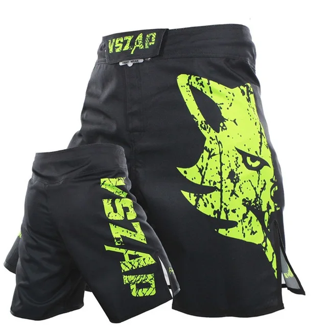 Мужские шорты VSZAP Pantalon MMA дешевые дышащие хлопковые для ММА боксерские брюки муай
