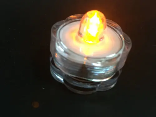 12 шт. беспламенная светодиодная подсветка погружная Водонепроницаемая