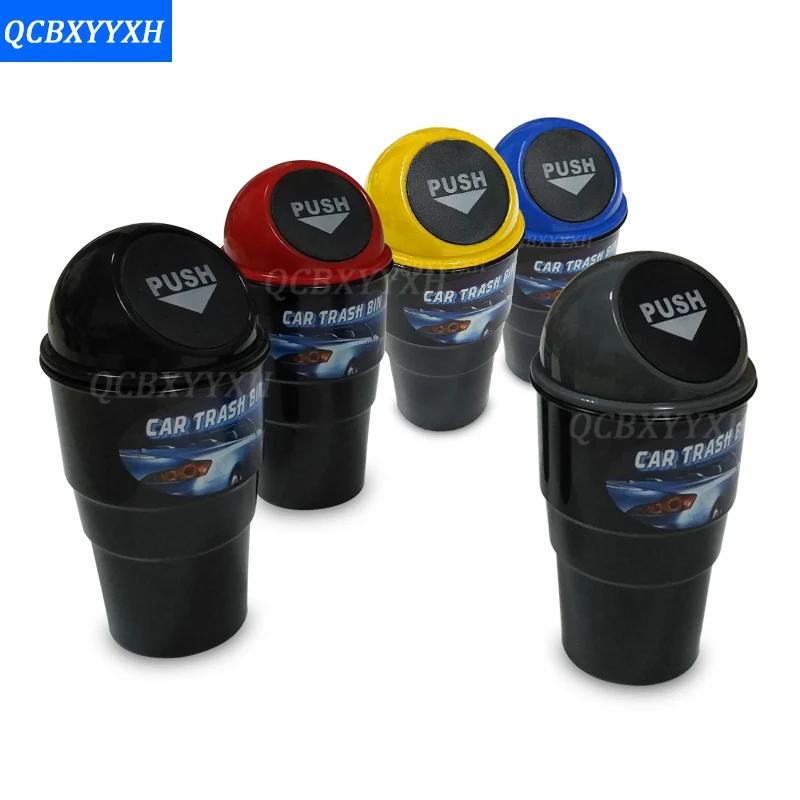 Автомобильный Стайлинг ABS новая Автомобильная корзина для мусора мусорная Skoda