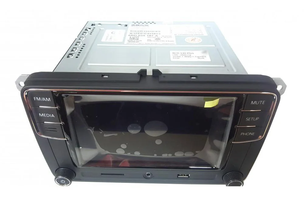RCD330G Plus RCD330 6," MIB радиоприемник для VW Passat Polo Golf 5 6 Jetta CC Tiguan автомобильный радиоприемник 6RD035187A