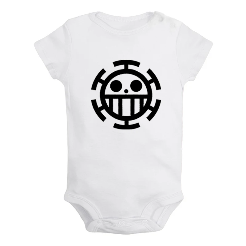 JaBaby616WD Аниме, один предмет, Трафальгар Ло Зоро, обезьяна Д. Луффи, Тони Чоппер, Одежда для новорожденных, Детский комбинезон с принтом, боди, одежда - Цвет: JaBaby616WD
