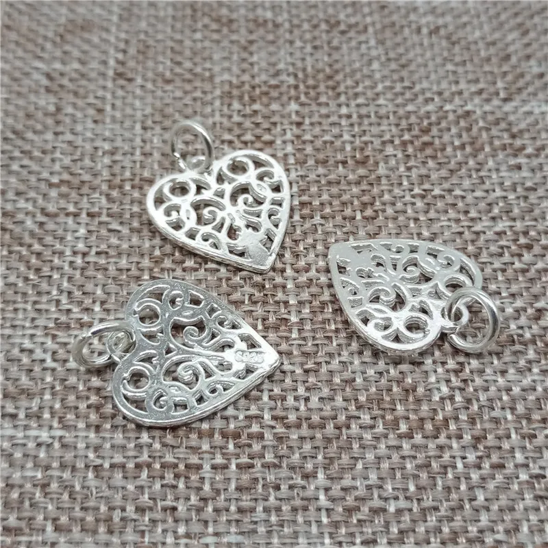 925 Стерлинговое искусственное ожерелье со спиралью и подвеской для браслета |