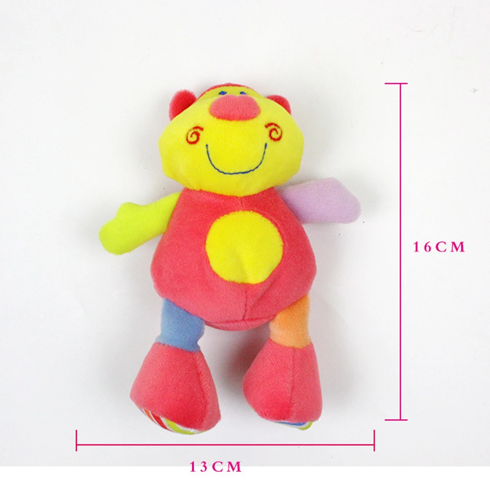 1 шт. красочные животных колокольчики многофункциональные детские игрушки