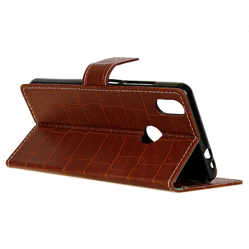 Cover Case For BQ Aquaris X5 Plus 5.0&quot Flip PU Leather TPU Shell Crocodile Crazy Horse Skin Holster Mobile Phone Bag Card Stand |
