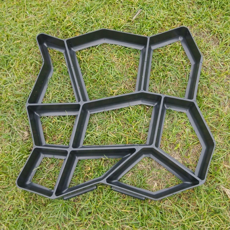 

Driveway Paving Pavement Mold Patio Concrete Stepping Stone Path Walk Maker