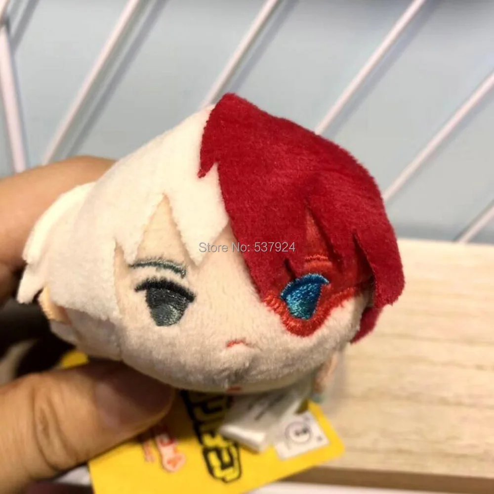 New 20Pcs My Hero Aca Mid Lzu Bak Kat Tod Sho Scr Era 3.5&quot 9CM Plush Doll Keychain Pendant | Игрушки и хобби