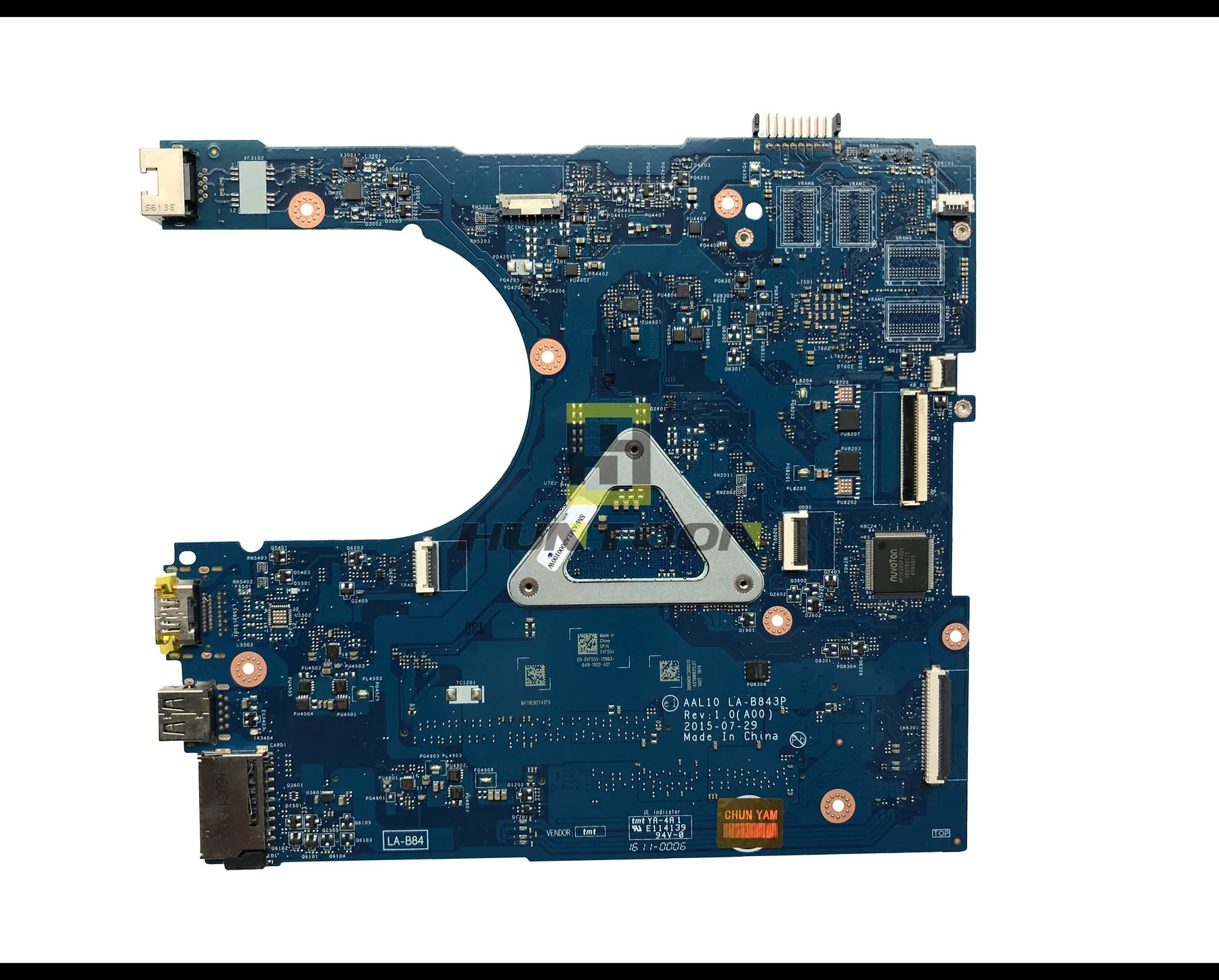 Высокое качество CN-0VFD5V для Dell Inspiron 5458 5558 Материнская плата ноутбука VFD5V AAL10 LA-B843P SR23W I7-5500U DDR3L 920 м 2 гб тестирование