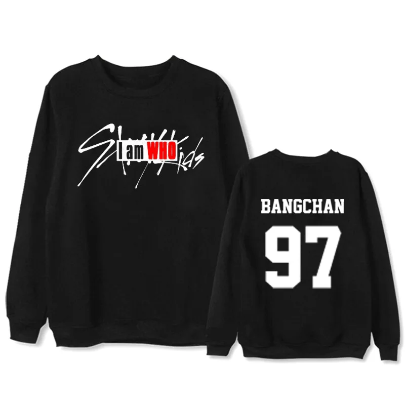 Mainlead KPOP StrayKids FELIX свитер сынгмин пуловер I AM WHO JEONGIN MINHO|Женские толстовки и