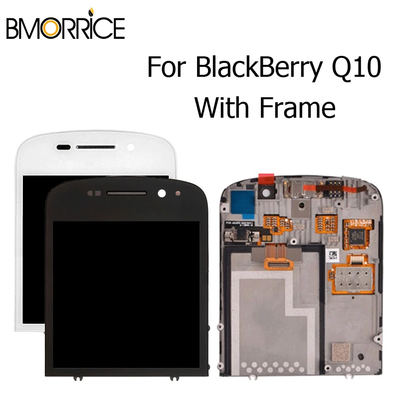 Оригинальный ЖК дисплей для Blackberry Q10 кодирующий преобразователь сенсорного