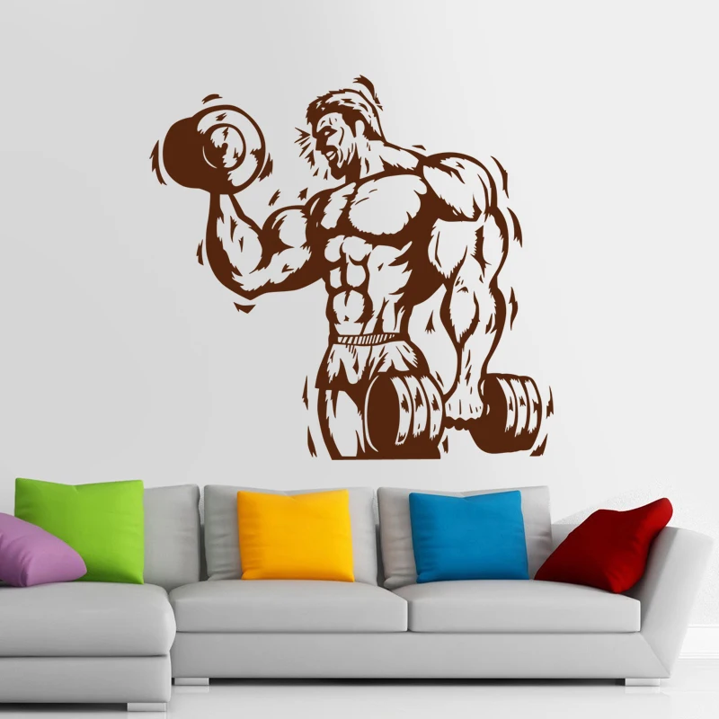 Наклейка на стену для бодибилдинга 19 цветов|Наклейки стену| |