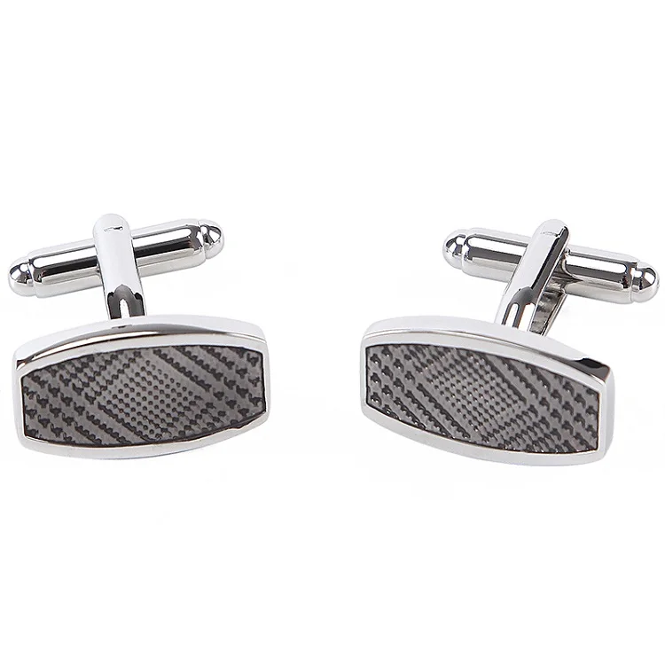 CL-026 cuff links Портной Смит полосы Проверьте Запонки Роскошные модные дизайн запонки 31 стиль мужские высококачественные запонки пуговицы для мужчин рубашка - Окраска металла: CL-026 cuff links