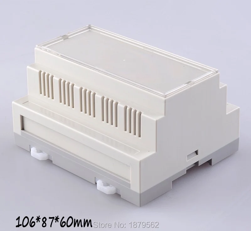 [Два стиля] 106*87*60 мм din рейка пластиковый корпус abs diy ПЛК водонепроницаемый