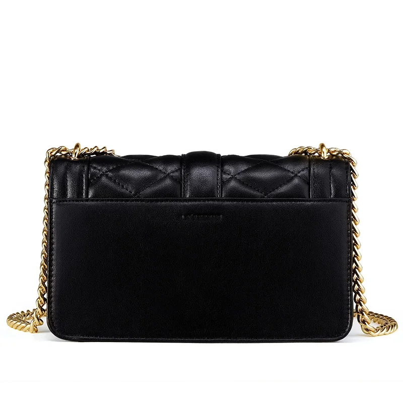 LAFESTIN женская сумка через плечо дизайнерская классическая с клапаном из