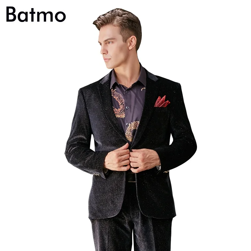 Batmo 2017 новое поступление Осенние английские стильные модные бархатные винно