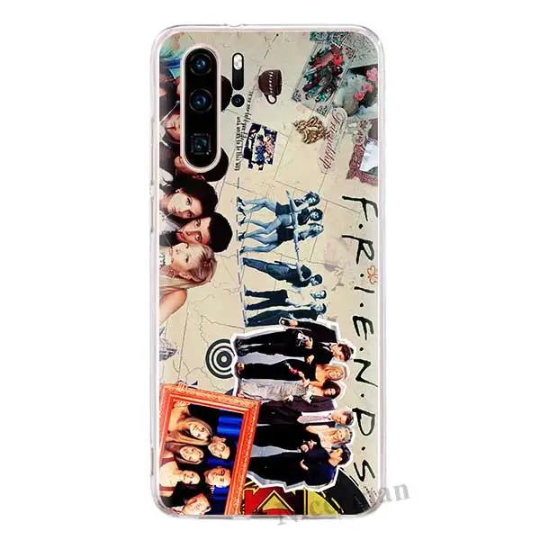 07 Мягкий чехол из ТПУ для huawei P30 P20 Pro P30 P20 Lite P10 P9 Lite P Smart Plus Friends tv дверь прозрачный силиконовый чехол - Цвет: 07