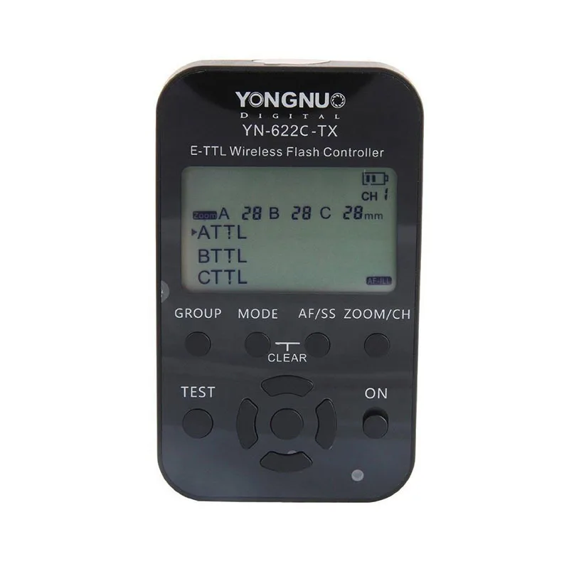 Беспроводной контроллер триггера Yongnuo с ЖК дисплеем и для YN 622C TX приемник