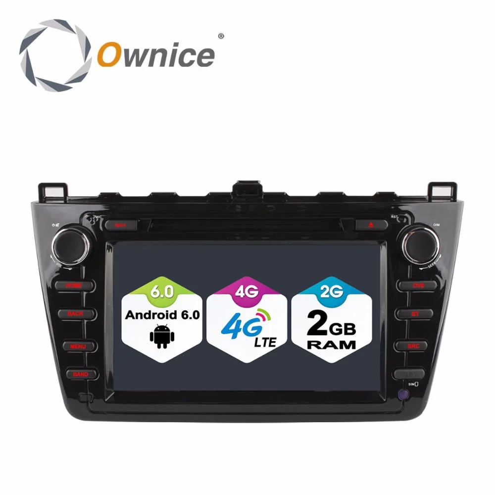 Автомагнитола 1024*600 с Android 6 0 2 Гб ОЗУ DVD GPS радио плеер для Mazda Ruiyi Ultra 2008 2009 2010 2011 2012