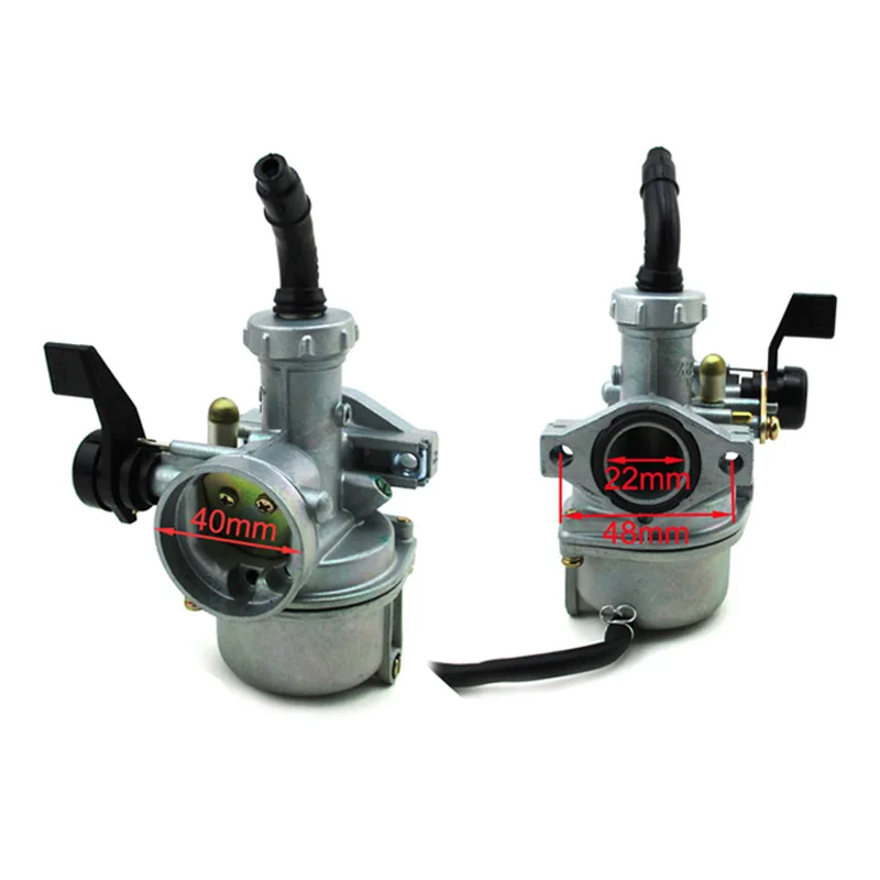 XLJOY 22 мм карбюратор PZ22 38 Воздушный Фильтр впускная труба для 110cc 125cc ATV Quad питpro