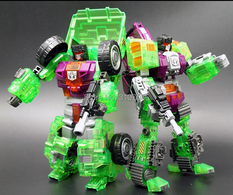 NBK Devastator бульдозер скраппер гравитационный крюк строитель GT Devastator KO трансформация Инженерная фигурка игрушки
