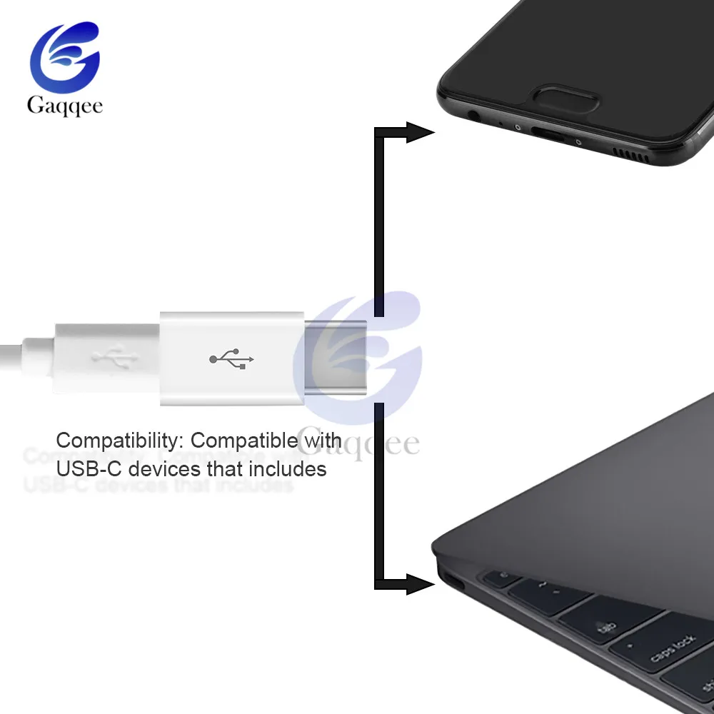 3 шт. Переходник USB 3. 0 Type C (папа) на Micro 5Pin (мама)|Соединители| |