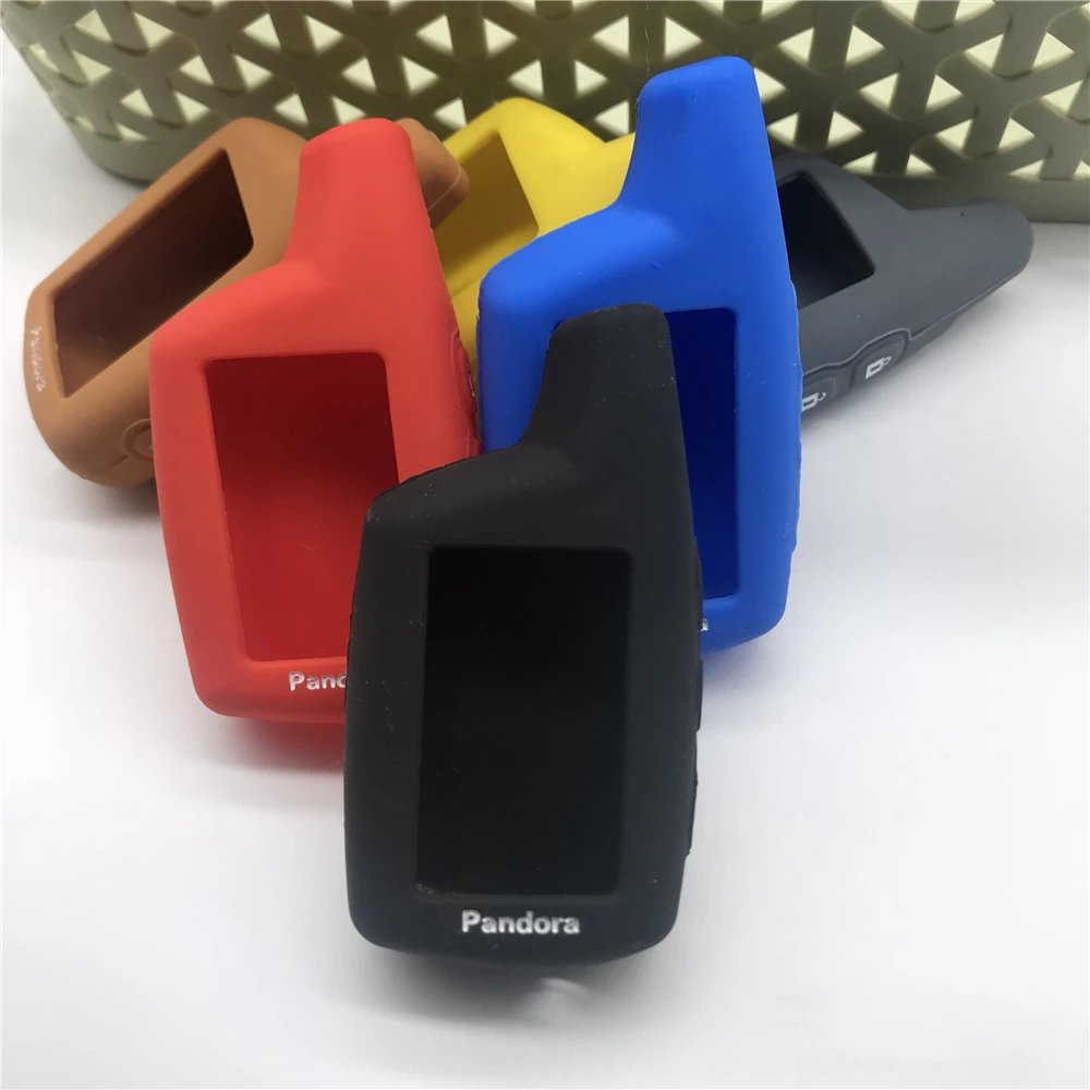 OemField Silicone Cover Case Keychain Holder Bag Shell Skin for Pandora DXL3000 Two Way Car Alarm System LCD Remote Controller | Автомобили