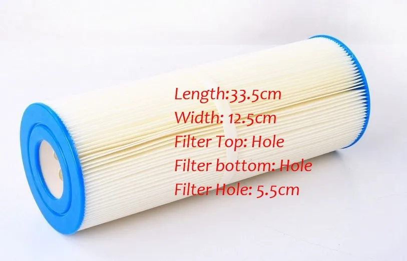 

hot tub spa Pool filter length 13-5/16" Diameter 4-15/16" 335-338 x 125mm
