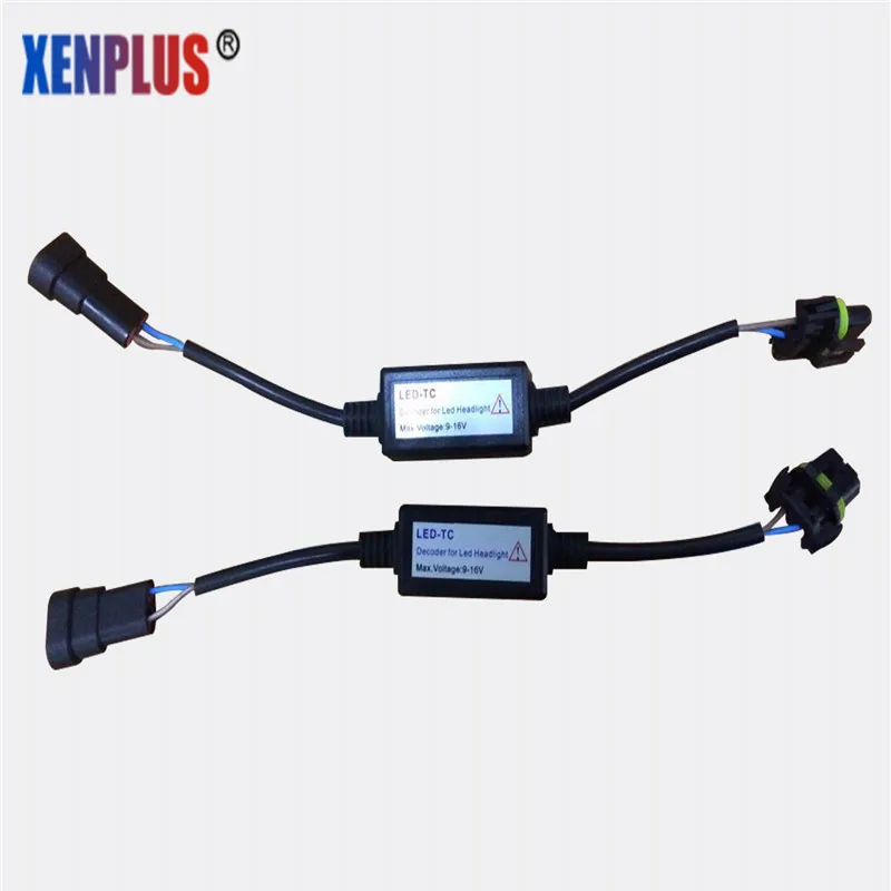Декодер Xenplus для светодиодных автомобильных фар 2 шт. без ошибок Canbus H7 H11 HB3 HB4 9005 9006
