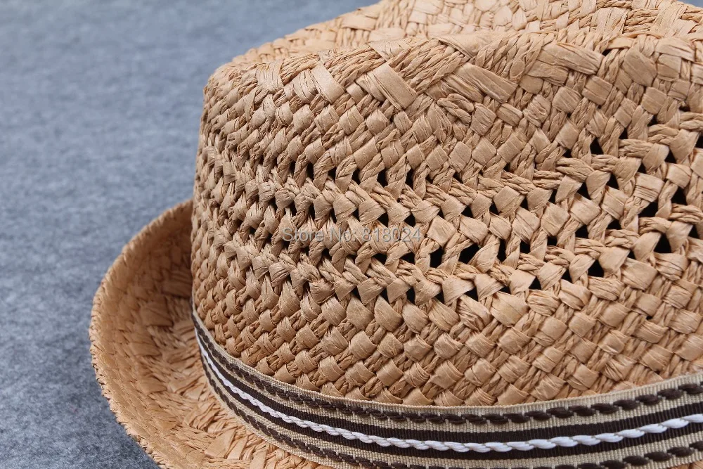 Розничная продажа Детская шляпа высокого качества федоры летняя от солнца