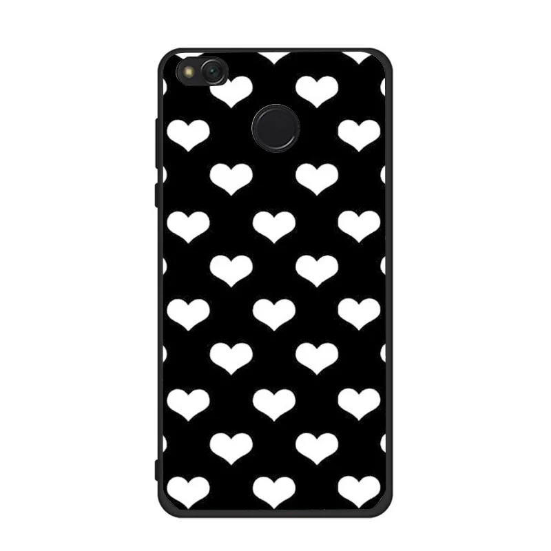 Case For Xiaomi Redmi Note 4 Cute Cat Space Moon Man Pandas Shark Animal black Phone Cases Cover |