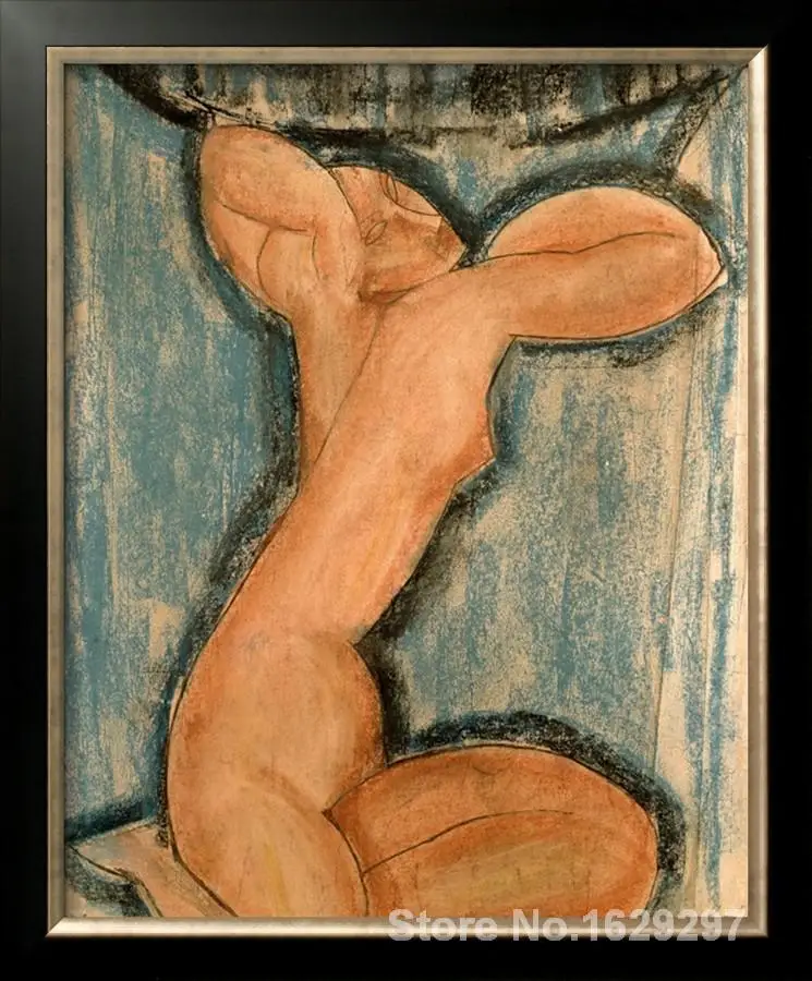 Знаменитый Amedeo Modigliani картина Caryatid ручная роспись высокое качество|painting ornament|painting