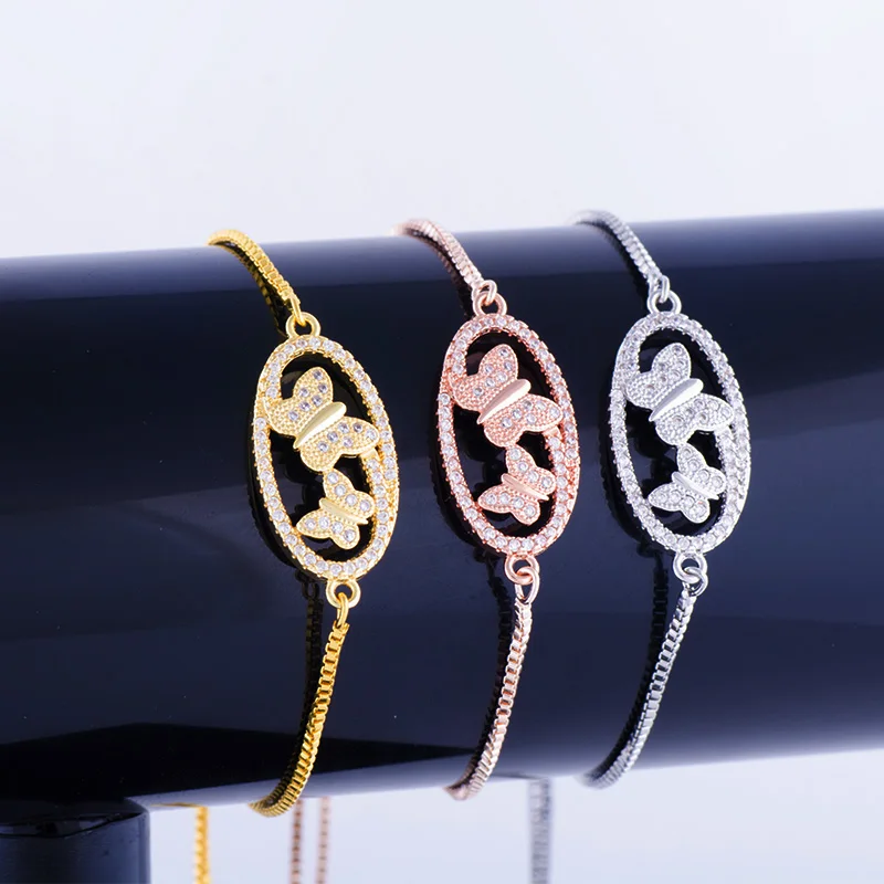 Браслеты женские с шармами модные ювелирные украшения в подарок на Новый год