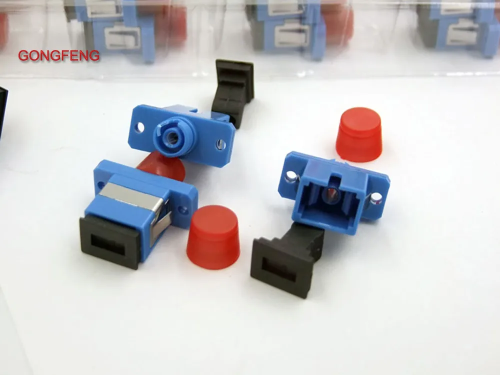 Оптовая продажа 10 шт. Новый Популярный пластиковый оптический коннектор FC/SC